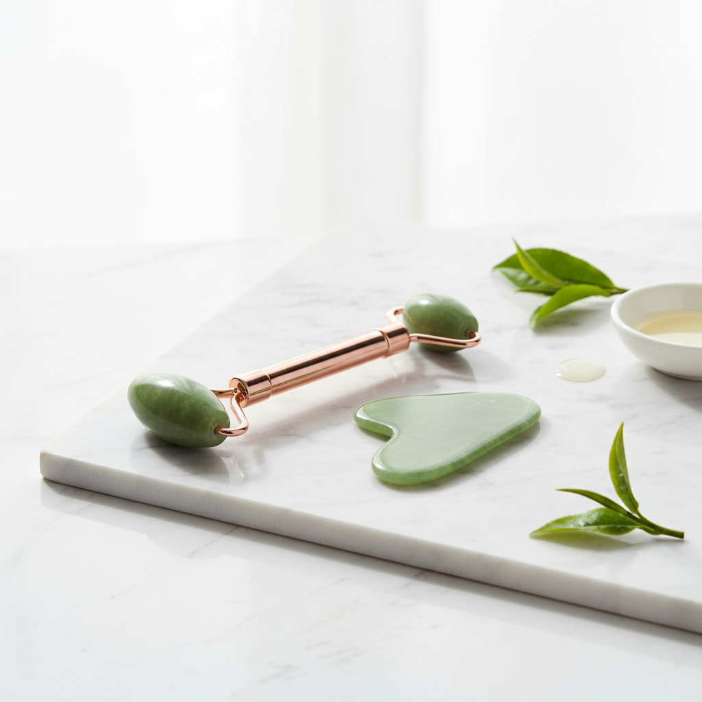 Jade Roller & Gua Sha Set